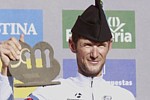 Frank Schleck winner of stage 16 at the Vuelta a Espana